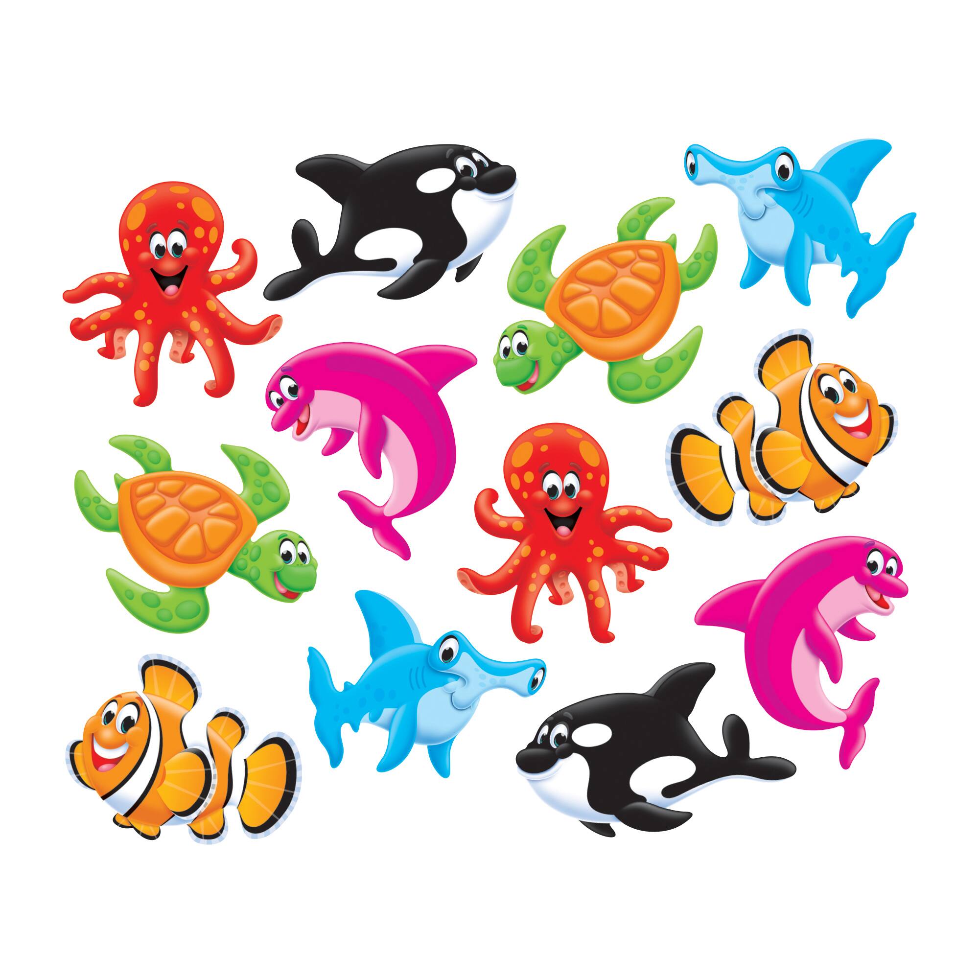 Trend Classic Accents® Sea Buddies™ Variety Pack, 3 Packs of 36
